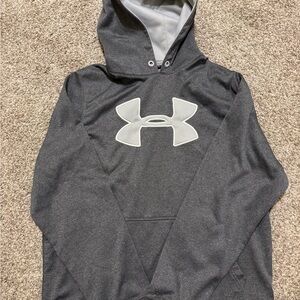 Under Armour Charcoal Hoodie with Logo